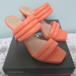 Vince Camuto Orange Heeled Sandals